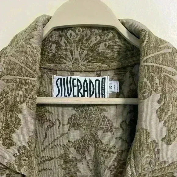 Olive Vintage Silverado Tapestry Jacket - Picture 2 of 4